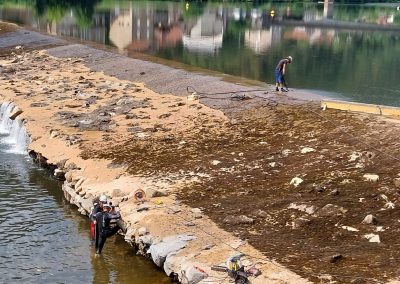 La SHEM procède à des travaux de réfection du barrage de Capdenac