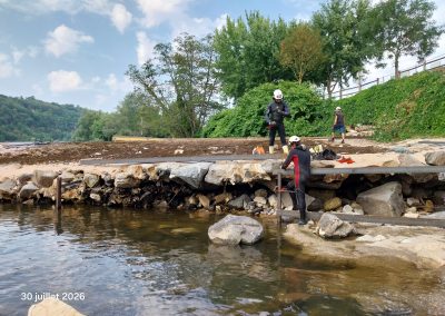 La SHEM procède à des travaux de réfection du barrage de Capdenac