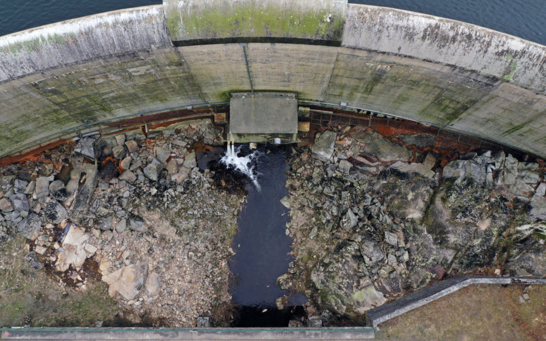 La SHEM lance des travaux au barrage des Galens (Aveyron)