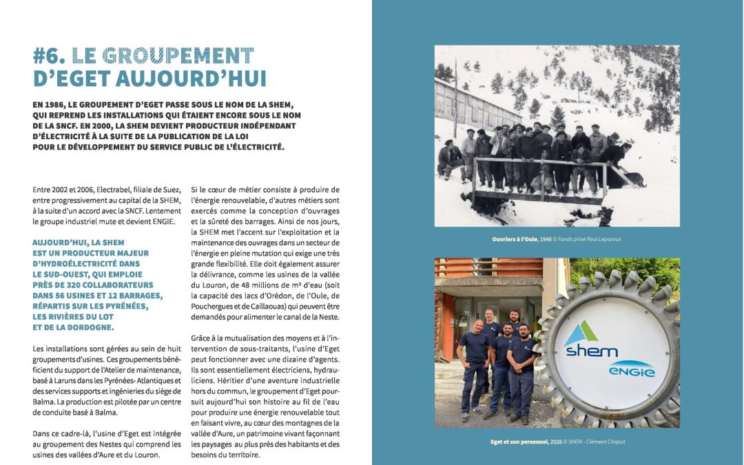 Parution du Focus « La SHEM d’Éget, d’Oule et d’Orédon, une épopée »