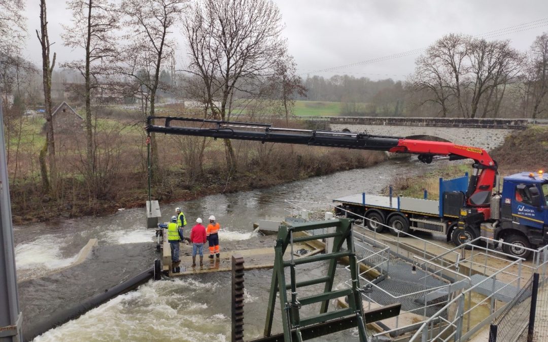 Travaux prise eau Sumène