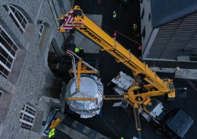 Un nouveau stator de 36 MW pour l’usine d’Eget