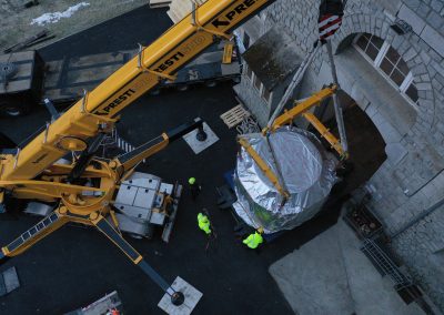 Un nouveau stator de 36 MW pour l’usine d’Eget