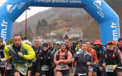 Retour en images sur le trail hivernal du Haut-Cantal 2025, un évènement sponsorisé par la SHEM