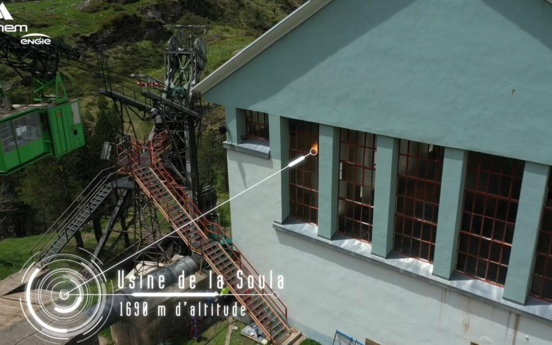 Chantier d’envergure à l’usine hydroélectrique SHEM de La Soula (Hautes-Pyrénées)